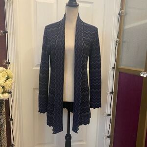 Griffen cashmere open front cardigan, L